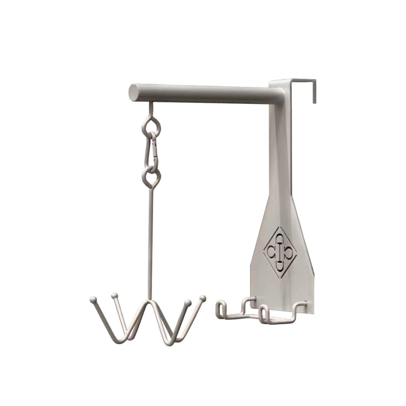GROOMING DELUXE Appendibriglia A 4 Punte Con Attacco A Gancio Grooming Deluxe Argento 82184 42SILVER 