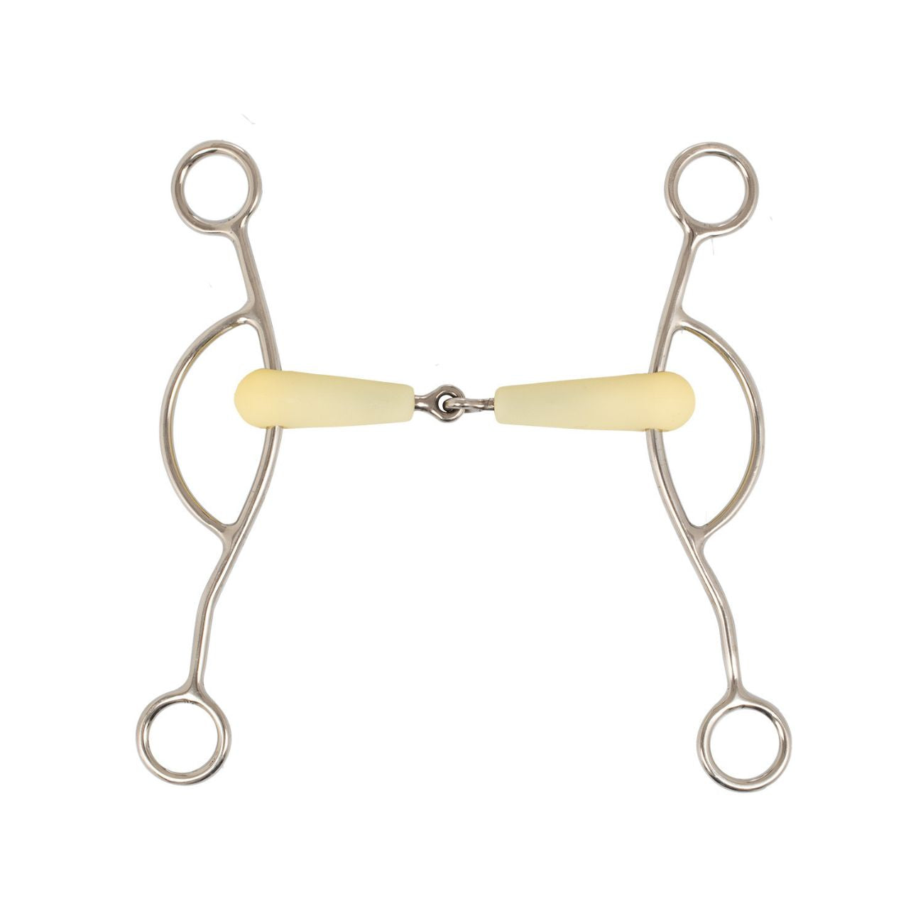 HAPPY MOUTH Morso Americano Intero Ad Aste Lunghe Happy Mouth MO00330 INOX 
