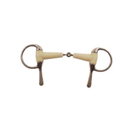 HAPPY MOUTH Filetto Ad Oliva Con Aste Spezzato In Due Happy Mouth MO00338 INOX 