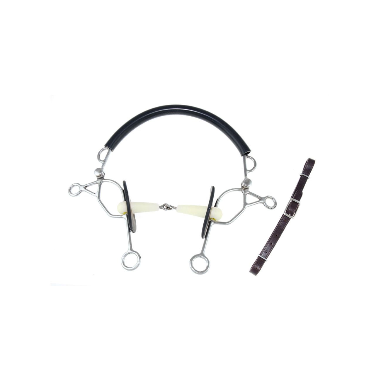 HAPPY MOUTH Tandem Spezzato In Due Happy Mouth MO00349 INOX 