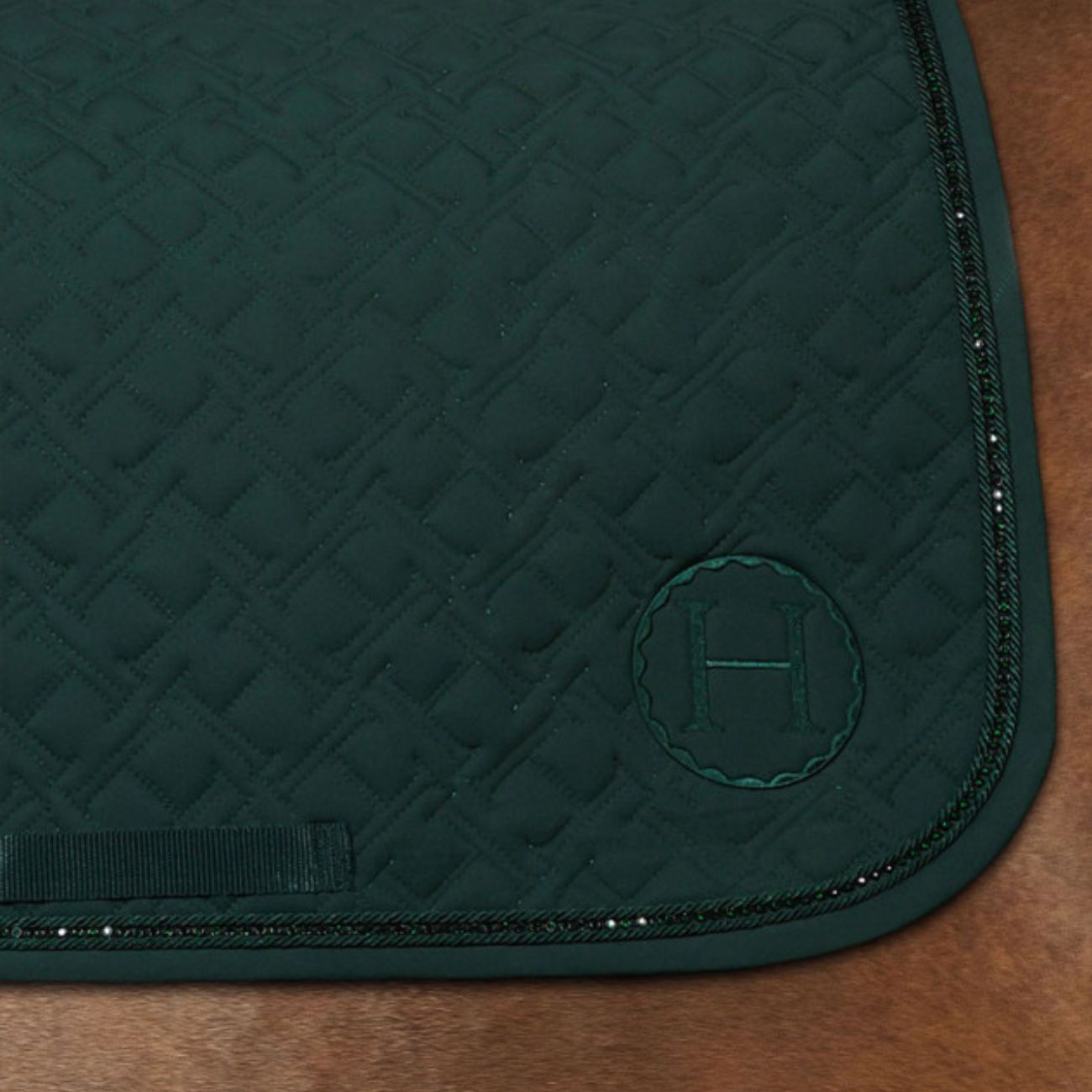 HARCOUR Sottosella Da Dressage Saphir Harcour Verde 3000440070820 JUNGLE GREEN 