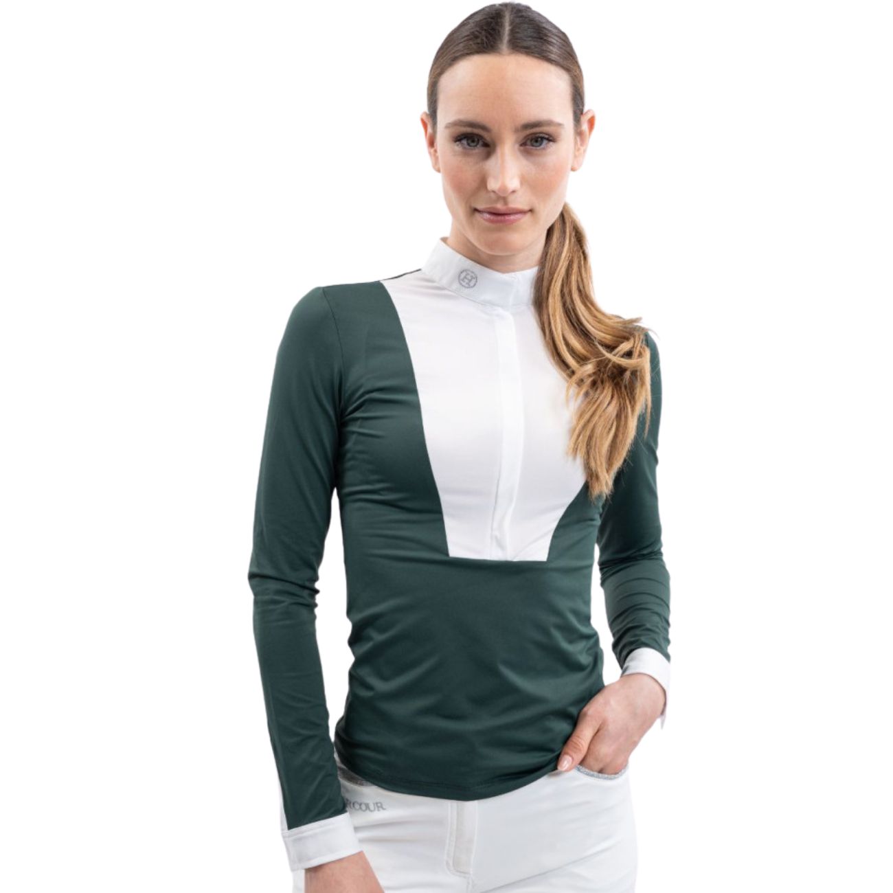 HARCOUR Polo Da Concorso Stella Verde 3000450002293 JUNGLE GREEN 