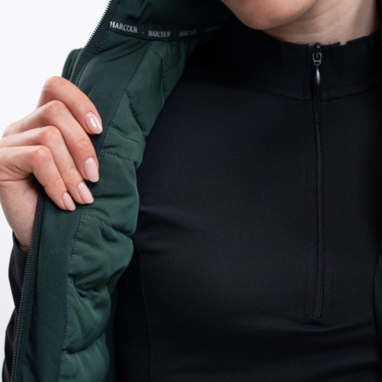 HARCOUR Gilet Balma Harcour Verde 300045000 JUNGLE GREEN 
