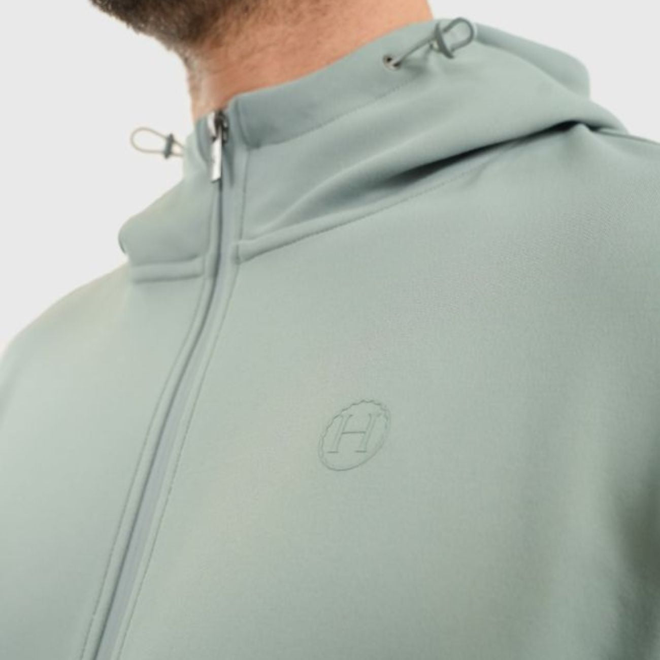 HARCOUR Felpa Da Uomo Full Zip Bryss Harcour 300045003379 CADET 