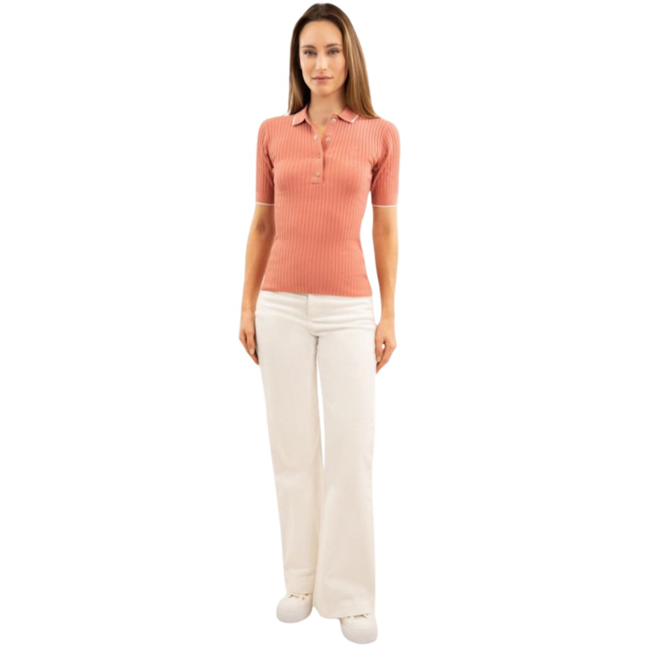 HARCOUR Polo Da Donna Bethanie Harcour Rosa 300045003498 AURORA PINK 