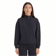 HARCOUR Felpa Donna Half Zip Cassandre Nero 3000450064758 BLACK 