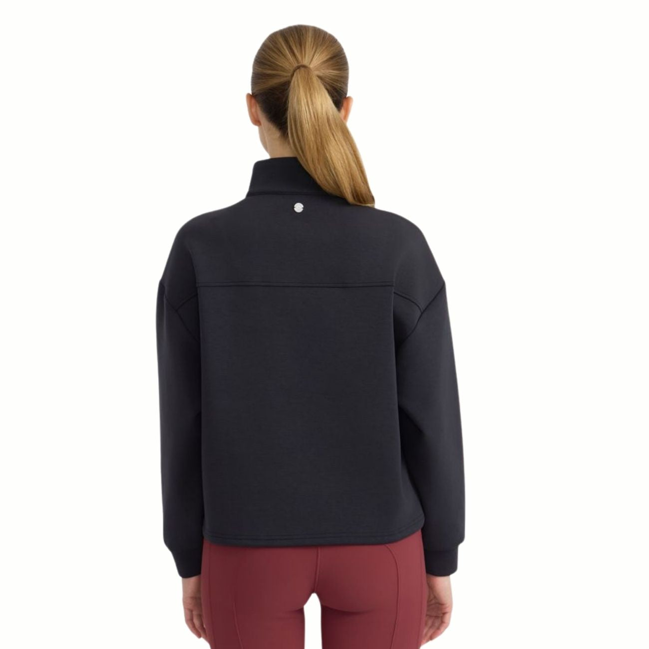 HARCOUR Felpa Donna Half Zip Cassandre Nero 3000450064758 BLACK 