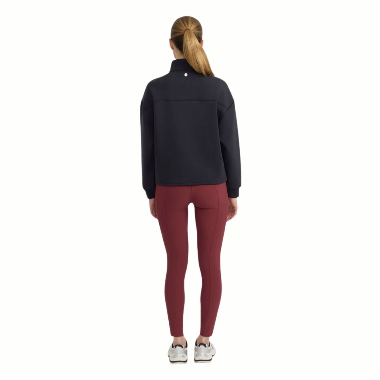 HARCOUR Felpa Donna Half Zip Cassandre Nero 3000450064758 BLACK 