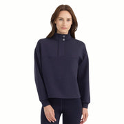 HARCOUR Felpa Donna Half Zip Cassandre Blu 3000450064758 NAVY 