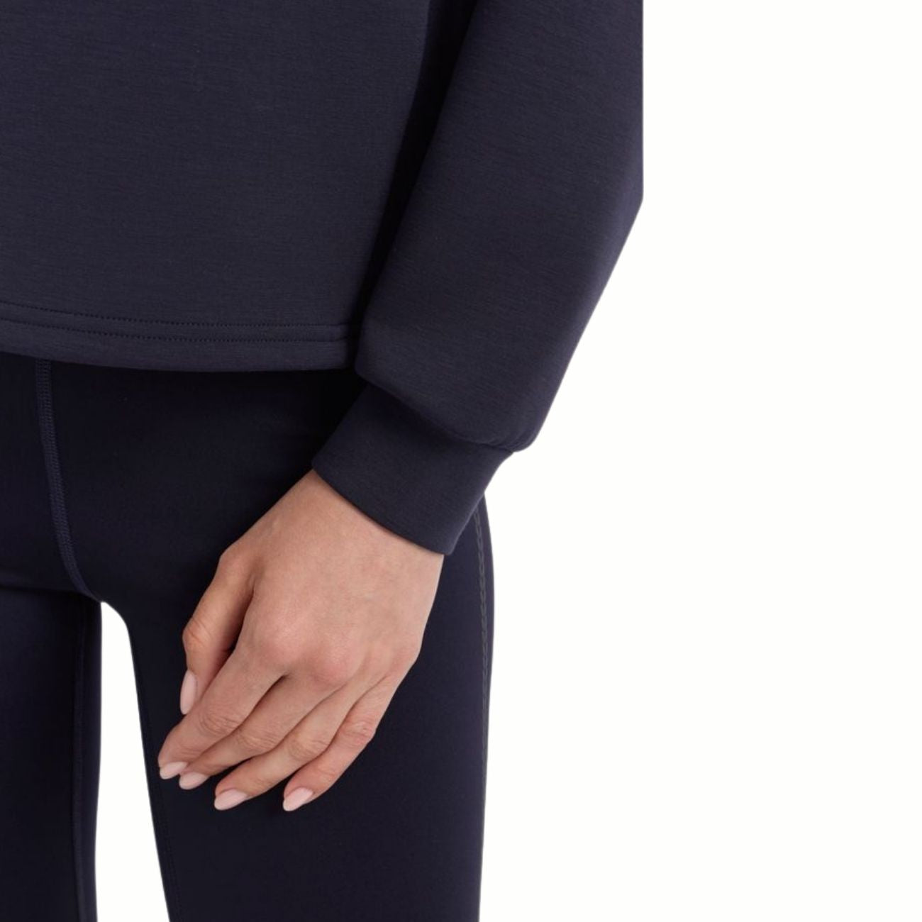 HARCOUR Felpa Donna Half Zip Cassandre Blu 3000450064758 NAVY 