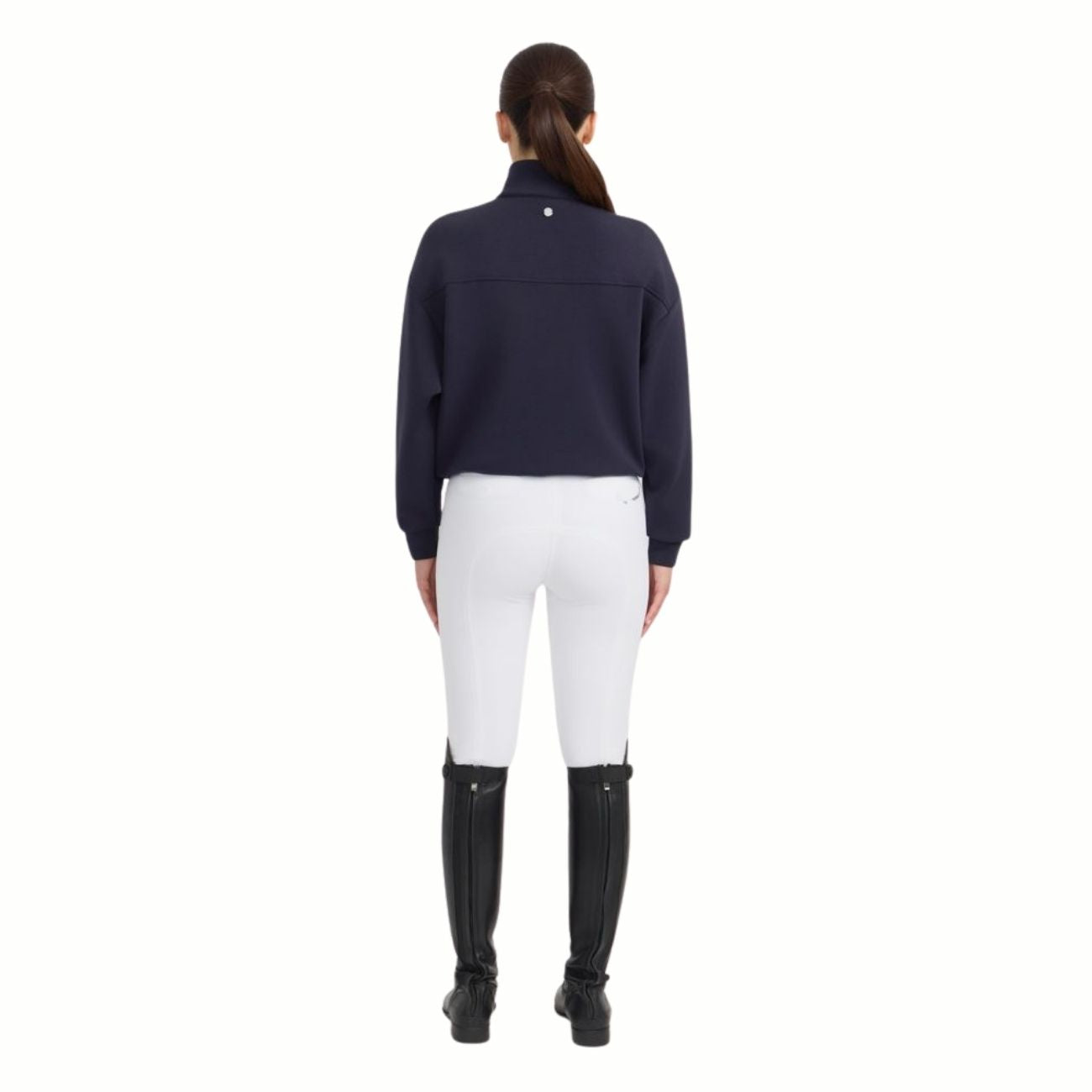 HARCOUR Felpa Donna Half Zip Cassandre Blu 3000450064758 NAVY 