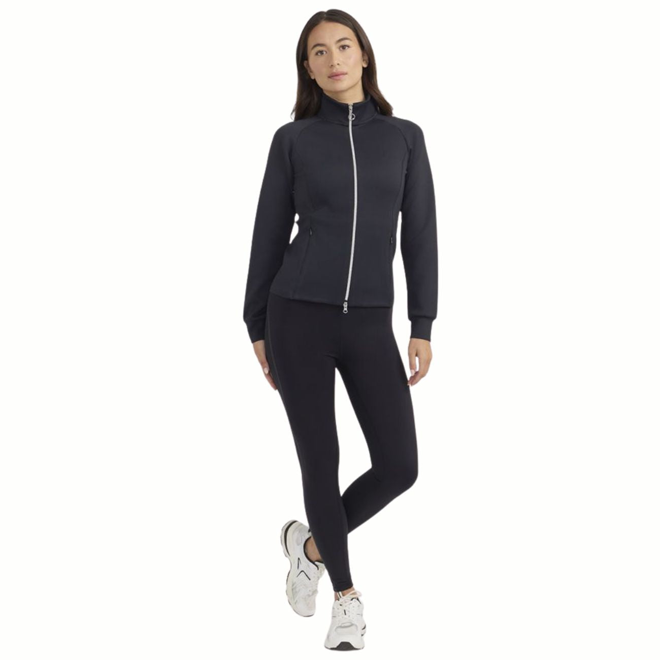 HARCOUR Felpa Tecnica Donna Full Zip Clotilde Nero 3000450072432 BLACK 