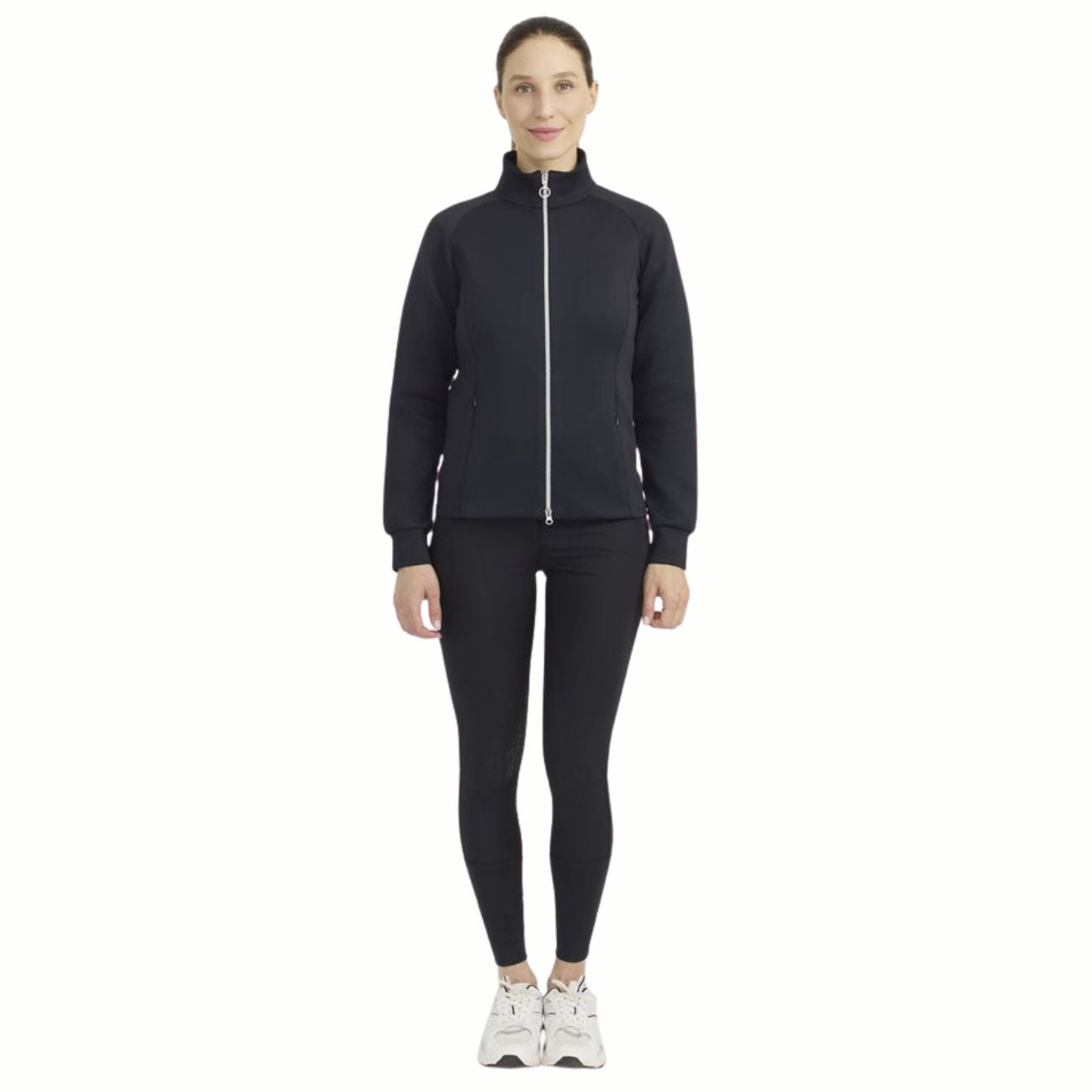 HARCOUR Felpa Tecnica Donna Full Zip Clotilde Nero 3000450072432 BLACK 