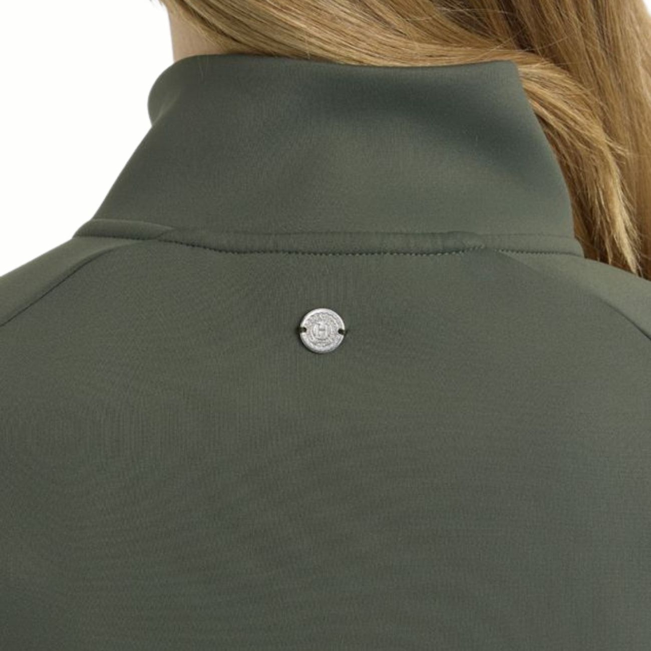 HARCOUR Felpa Tecnica Donna Full Zip Clotilde Verde 3000450072432 CLOVER 