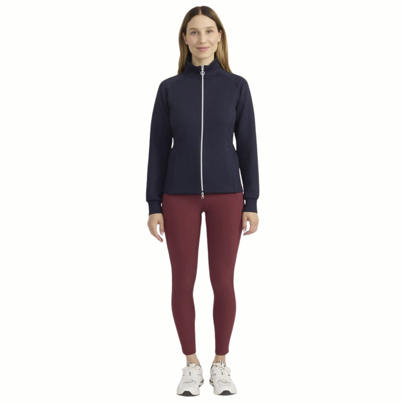 HARCOUR Felpa Tecnica Donna Full Zip Clotilde Blu 3000450072432 NAVY 