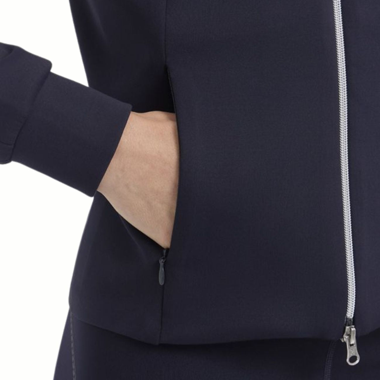 HARCOUR Felpa Tecnica Donna Full Zip Clotilde Blu 3000450072432 NAVY 