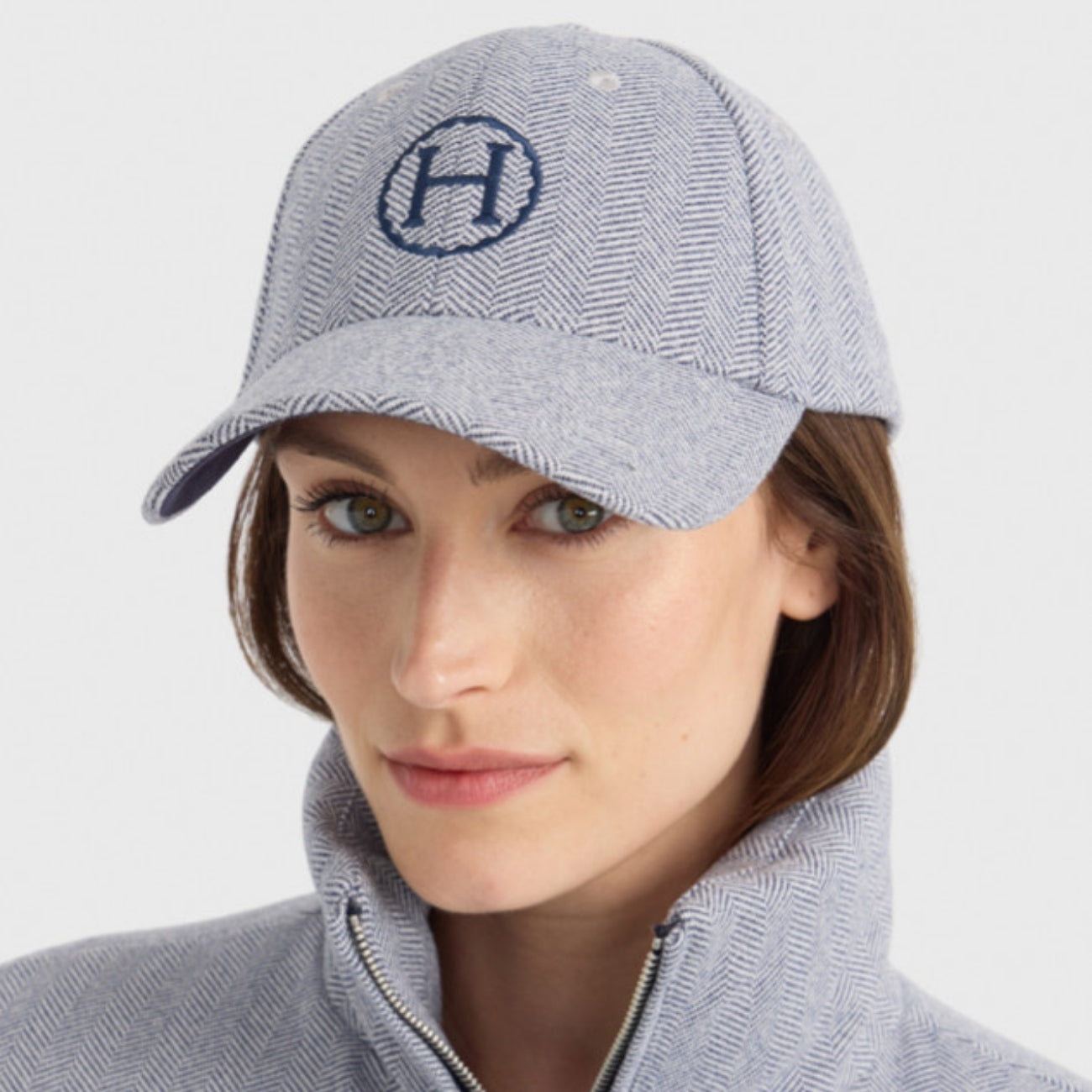 HARCOUR Cappellino Come Blu 3000450074368 CHEVRON NAVY 