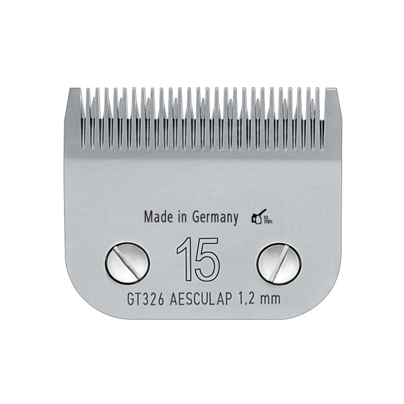 HEINIGER Heiniger LAMA SNAPON BLADE N15 DA 1.2MM. NEUTRO 1.2 mm lame per tosatrice VA00594C NEUTRO 