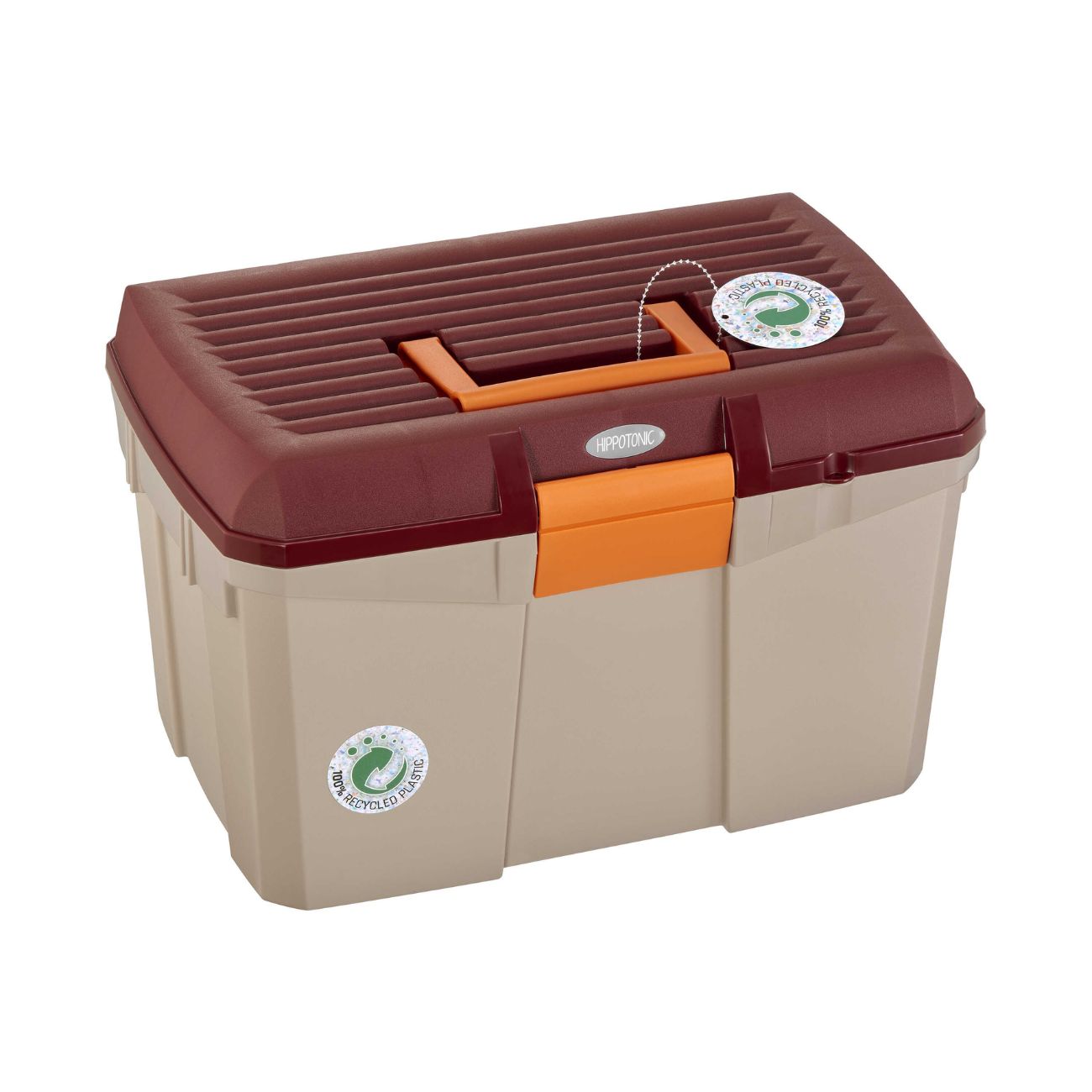 HIPPO-TONIC Bauletto Grooming Box Hippo-Tonic Bordeaux/Beige 700004 533BURGUNDY/BEIGE 