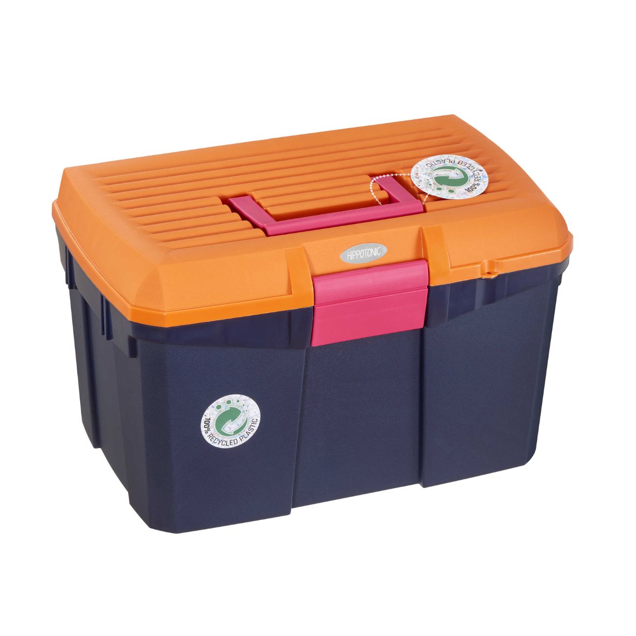 HIPPO-TONIC Bauletto Grooming Box Hippo-Tonic Blu/Arancione 700004 722NAVY/ORANGE 