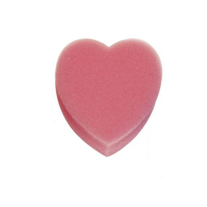 HIPPO-TONIC HIPPO-TONIC SPONGES HEART SHAPE HTONIC Rosa ATTREZZATURE PULIZIA BOX 700187 013PINK 