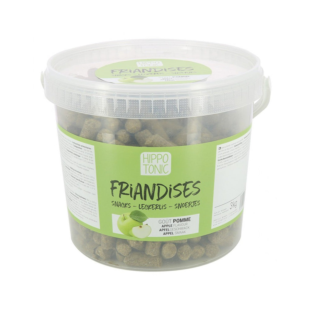 HIPPO-TONIC HIPPO-TONIC HORSE TREATS APPLE 3 KG Verde BISCOTTI E DOLCETTI 713000300 APPLE 