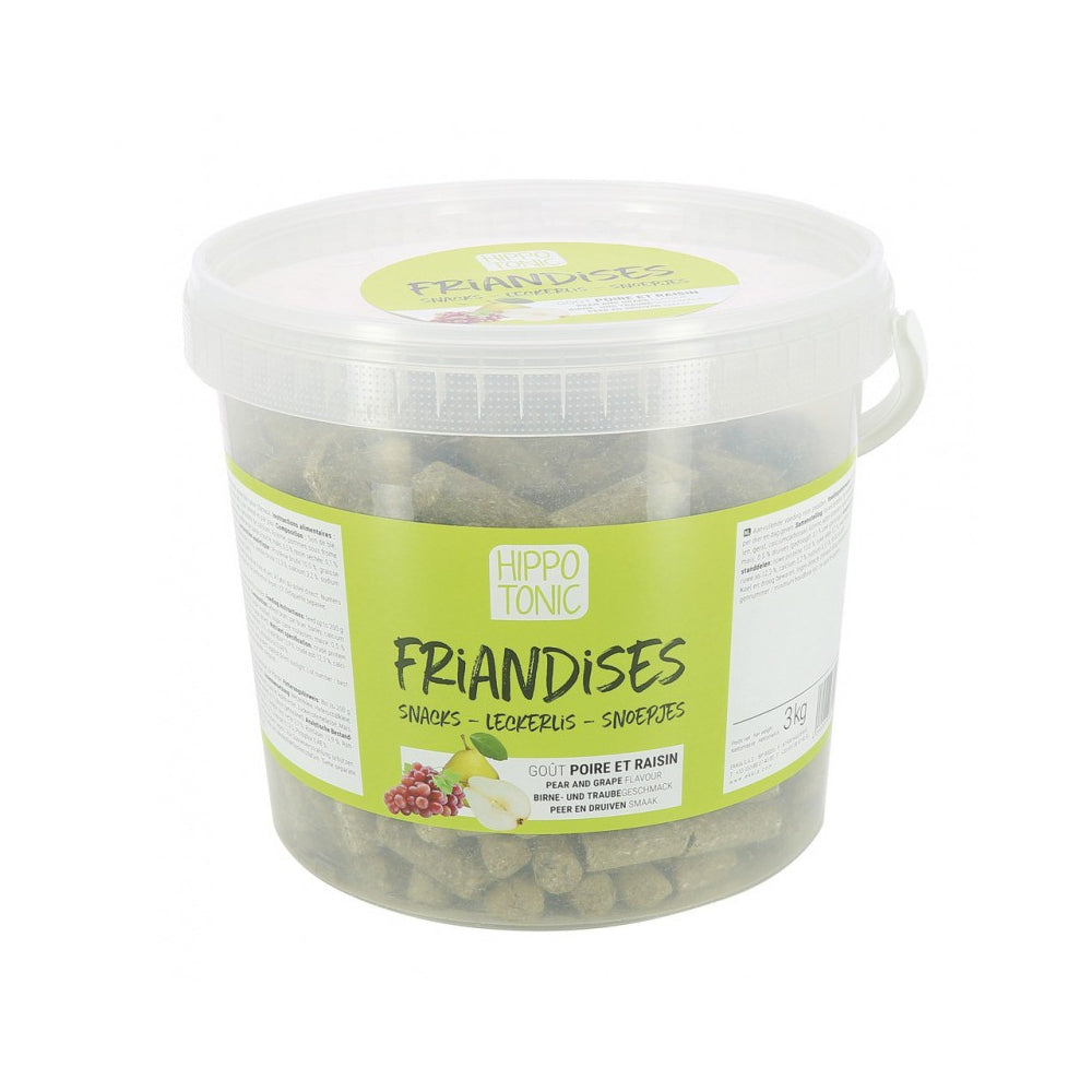 HIPPO-TONIC HIPPO-TONIC HORSE TREATS PEAR&GRAP. 3 KG BISCOTTI E DOLCETTI 713008300 PEAR&GRAP. 