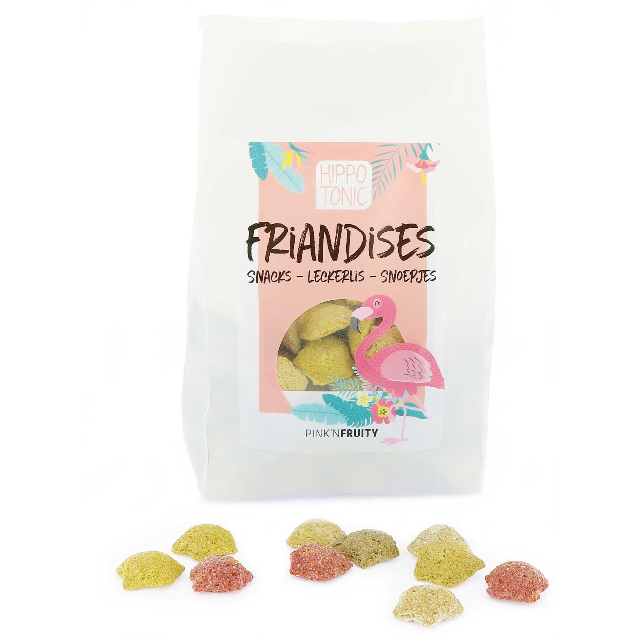 HIPPO-TONIC Biscotti Treats Pink's Fruit 600gr Con Frutti Selvatici Hippo-Tonic 713021 NEUTRO 