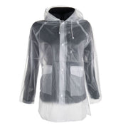 HKM SPORT EQUIPMENT Giacca Antipioggia Trasparente Da Donna  HKM 8242 TRASPARENT 