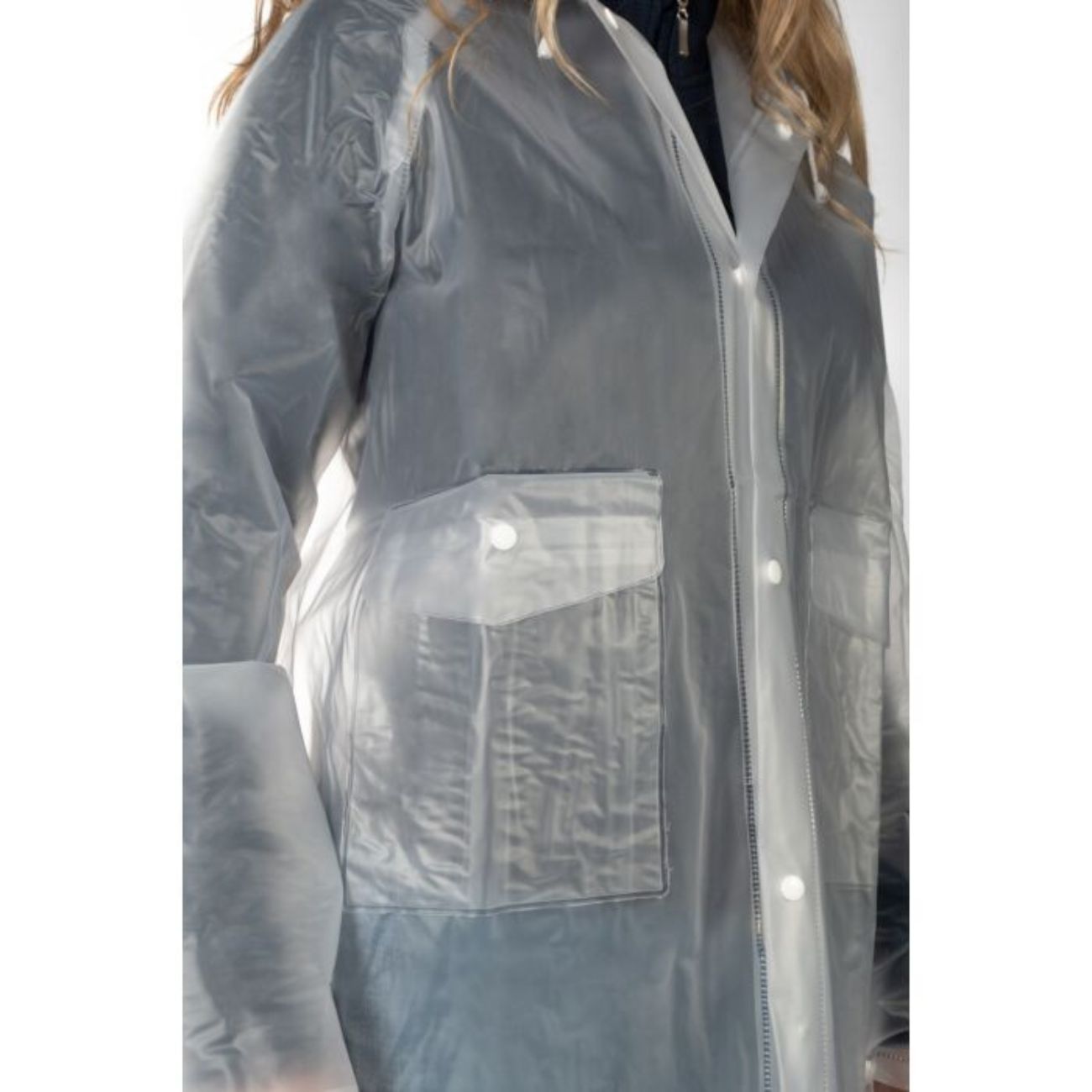 HKM SPORT EQUIPMENT Giacca Antipioggia Trasparente Da Donna  HKM 8242 TRASPARENT 