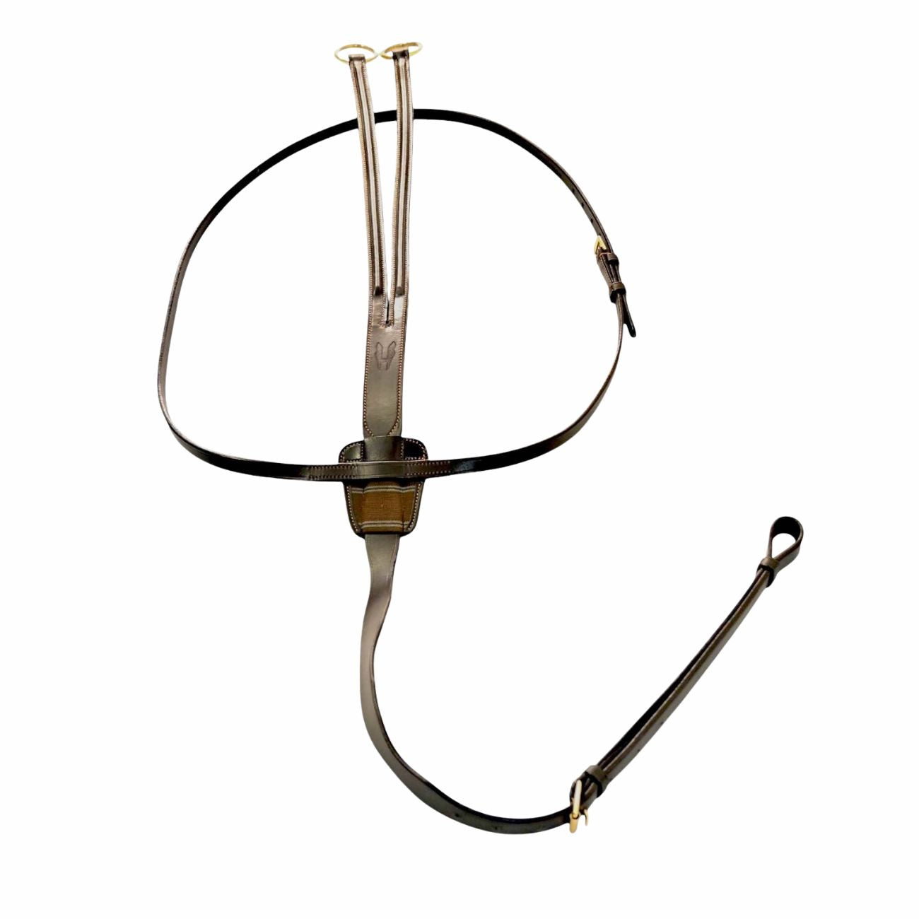 HORSENA HORSENA MARTINGALA MOD."RUNNING" CON INNOVATIVO SISTEMA DI REGOLAZIONE ELASTICA BROWN HR10650 BROWN 
