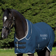 HORSEWARE Coperta Rambo Dry Rug Supreme Horseware 09HOABAM72 BLUE BLACK WHITE 