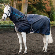 HORSEWARE Coperta da Passeggio Impermeabile Con Collo  Mack In a Sack Navy/Beige/Blu 09HOAGAM30 NABEBLNA 