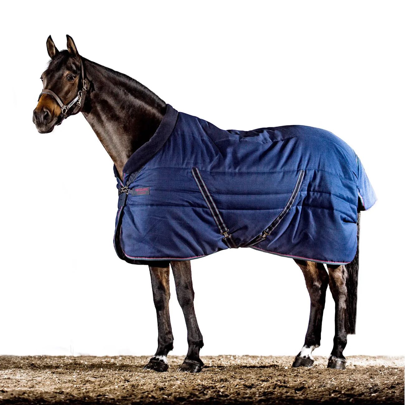 HORSEWARE Coperta Da Box Rambo Cozy Stable100g ABAE41 BQGBNAVY/BORD 