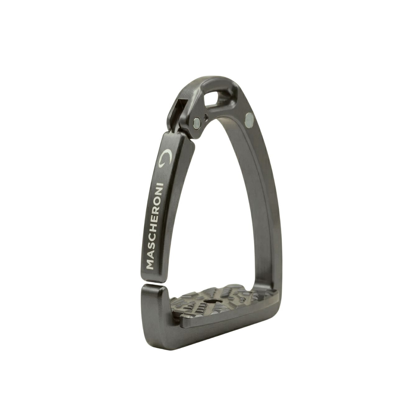 MASCHERONI SELLERIA Staffe Di Sicurezza Olympia Con Logo Mascheroni Titanio IRO TITANIUM 