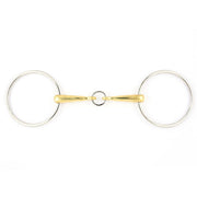 JUMP'IN Filetto Ad Anelli Spezzato In Tre Con Anello Centrale Jump'In 09JU0082 OTTONE 