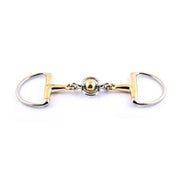 JUMP'IN JUMP'IN FILETTO AD OLIVA SPEZZATO IN 3 CON GIOCO OTTONE JUMP'IN OTTONE filetti ad oliva 0083 09JU0083 OTTONE 