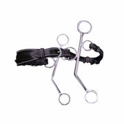 JUMP'IN JUMP'IN FULL CHEEK LEATHER HACKAMORE JUMP'IN Nero hackamore 0091CUNERO 09JU0091CU NERO 