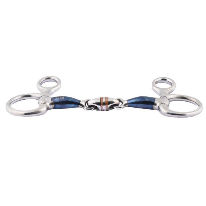 JUMP'IN JUMP'IN BAUCHER BLUE STEEL SPEZZATO IN 3 JUMP'IN Blue steel imboccature speciali 0147BLUE STEEL 09JU0147 BLUE STEEL 