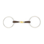 JUMP'IN JUMP'IN FILETTO AD ANELLI SPEZZATO IN 3 RIVESTITO IN CUOIO JUMP'IN OTTONE filetti ad anelli 2C 09JU2C OTTONE 