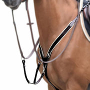 JUMP'IN JUMP'IN COLLIER DE CHASSE ELASTICO E MARTINGALA BICOLOR JUMP'IN Nero martingale e forchette CCOELNERO 09JUCCOEL NERO 