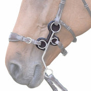 JUMP'IN JUMP'IN PROTEZIONE PER HACKAMORE IN CUOIO JUMP'IN Nero testiere PH009192NERO 09JUPH009192 NERO 