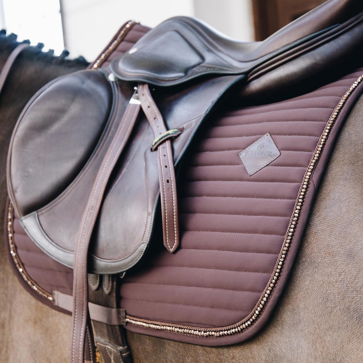 KENTUCKY KENTUCKY SOTTOSELLA PEARLS JUMPING KENTUCKY Marrone sottosella tecnico 42571-SJ 05BROWN 