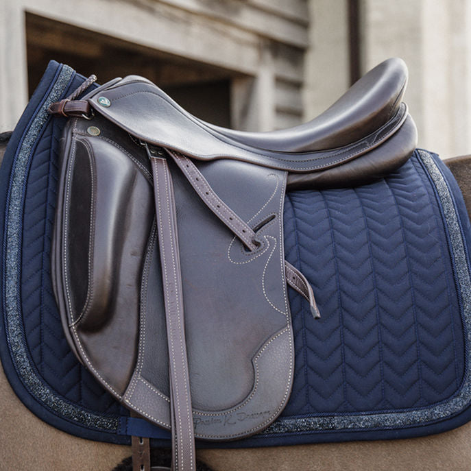 KENTUCKY Sottosella Da Dressage Kentucky Show Glitter Stone  Kentucky 09KT-42581-DR NAVY 