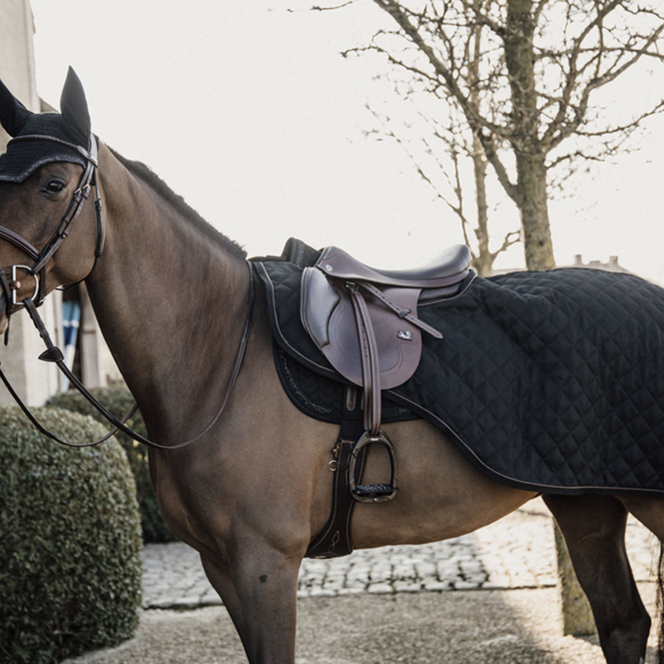 KENTUCKY Coprireni Riding Rug 160gr Kentucky Nero 09KT-52107 BLACK 
