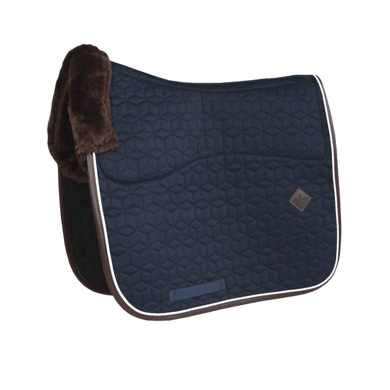 KENTUCKY KENTUCKY SOTTOSELLA DA DRESSAGE CON PELO SKIN FRIENDLY Blu sottosella tecnico 42468-DR 03NAVY 