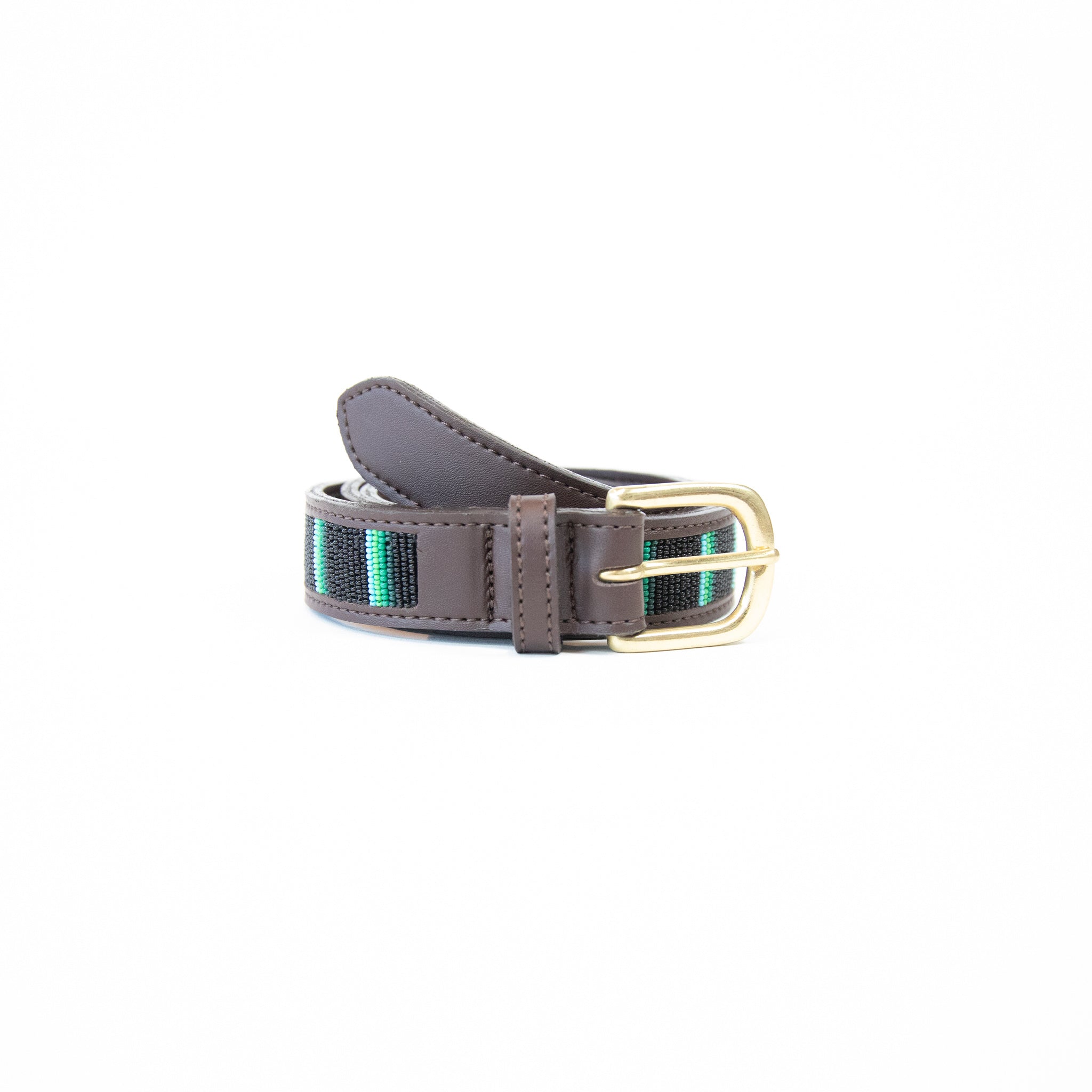 KENTUCKY CINTURA IN CUOIO CON INSERTI FIBBIERIA OTTONE 42556 01BLACK 