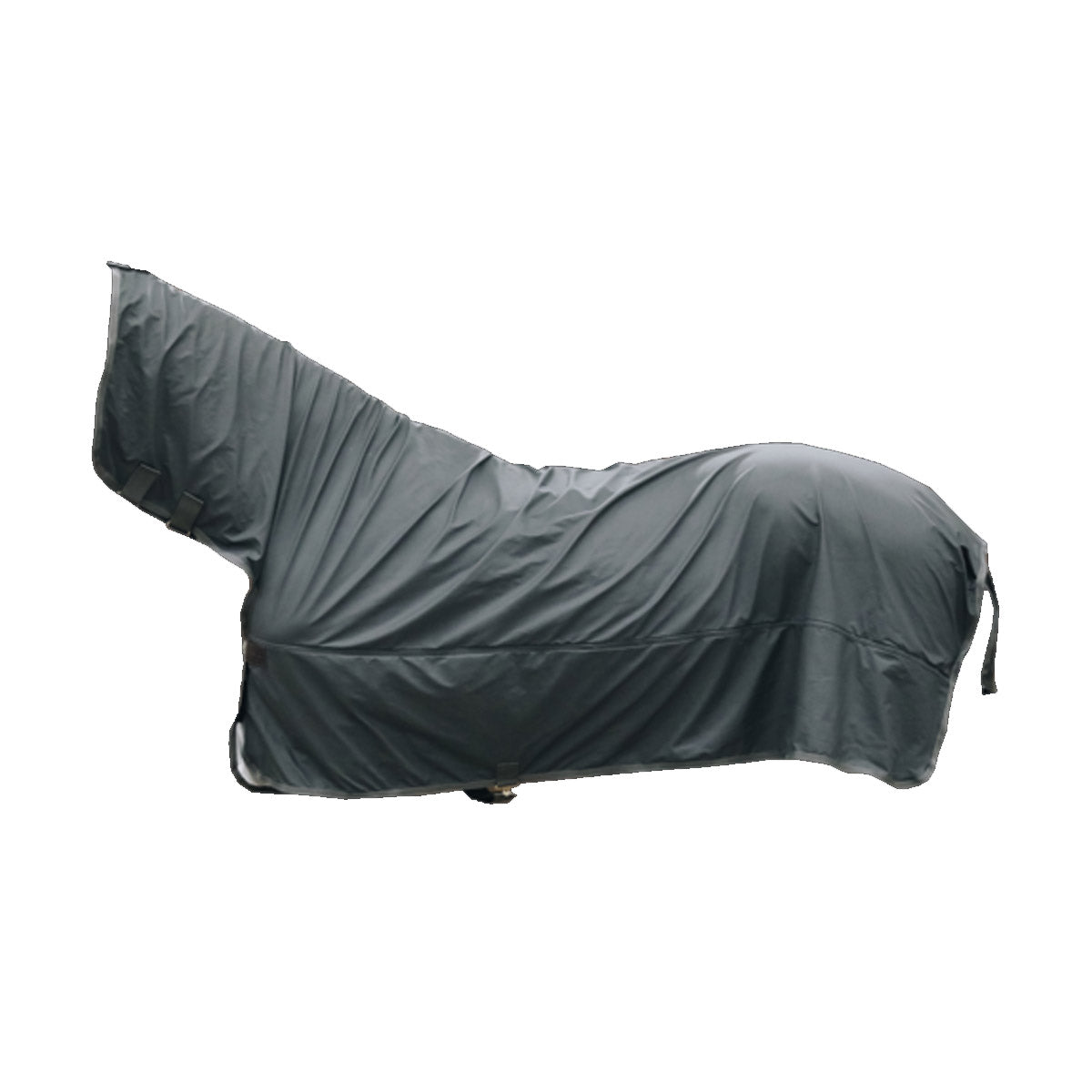 KENTUCKY KENTUCKY COPERTA IMPERMEABILE CON COLLO MOD.HURRICAN Grigio coperta per cavallo 09KT52116 DARK GREY 