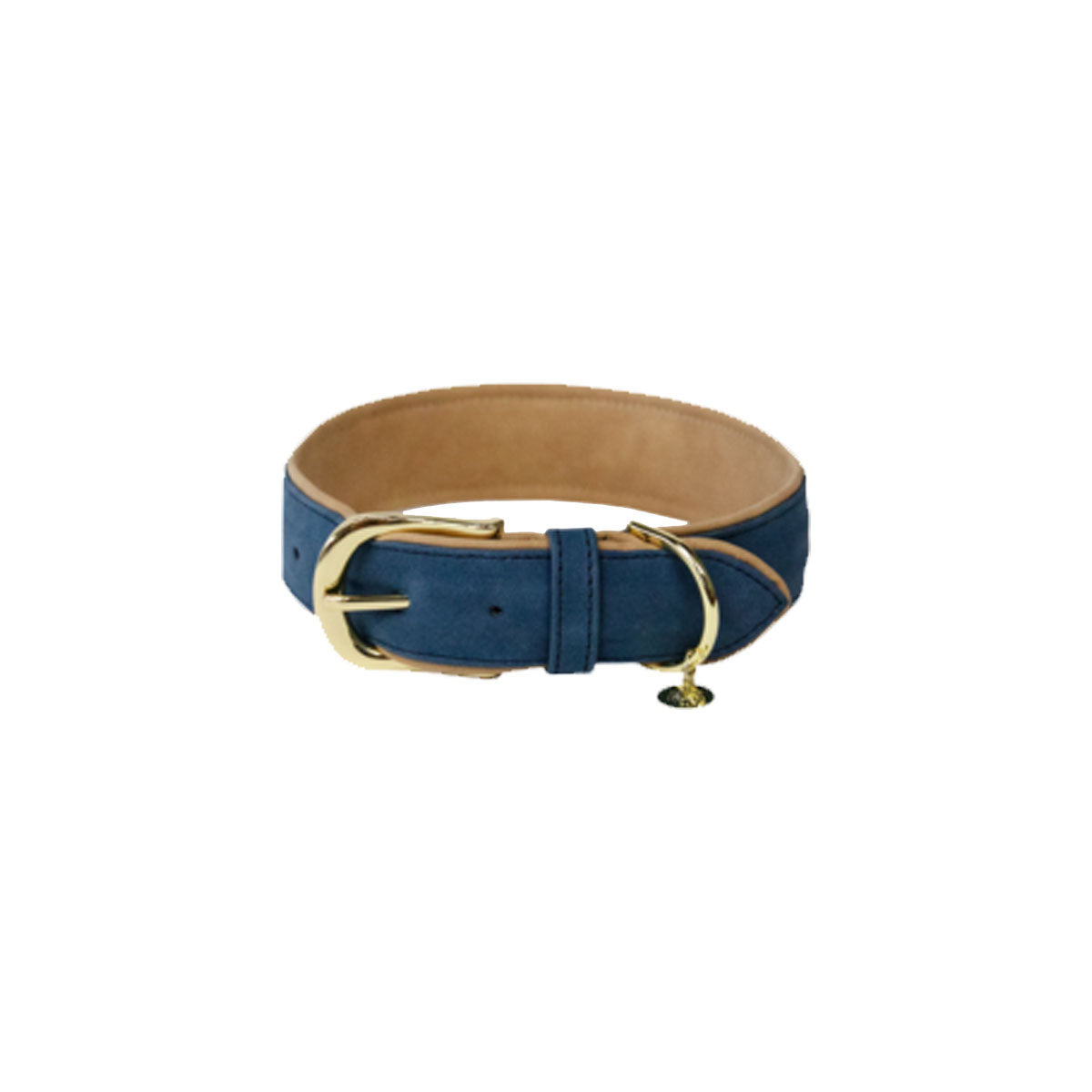KENTUCKY KENTUCKY COLLARE PER CANE IN MORBIDA PELLE VEGANA KENTUCKY Blu accessorio per cani 29KT-42559 03NAVY/BEIGE 