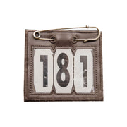 KENTUCKY KENTUCKY NUMERO DI TESTA PVC CON SPILLA DA BALIA NERA KENTUCKY Marrone accessori per il cavallo 42682 05BROWN 